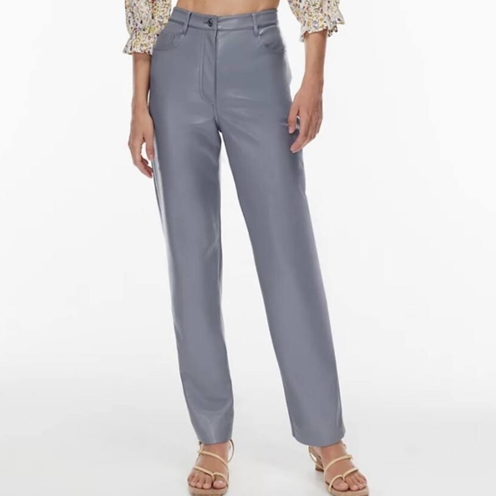 aritzia wilfred leather pants